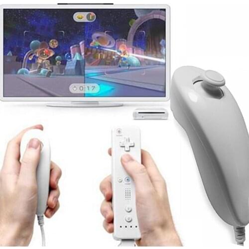 Sensitive Touch Game Handle Controller Mini Portable Arch Design Left Gamepad Controller Joystick for Wii/Wii U Game Console