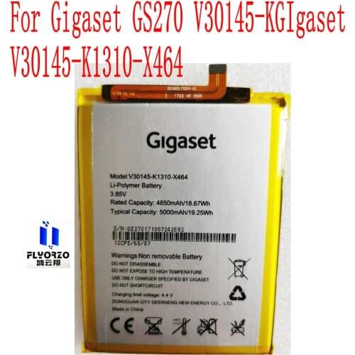 NEW High Quality 5000mAh V30145-K1310-X464 Battery For Gigaset GS270 V30145-KGIgaset V30145-K1310-X464 Mobile Phone