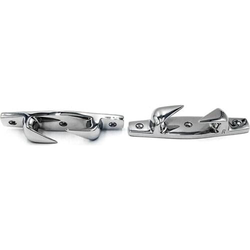 NEW-2 Pieces Heavy Duty Premium 316 Stainless Steel Boat Fairlead Cleat Chock Mooring Cleat 119mm 4.69 inch Accessories