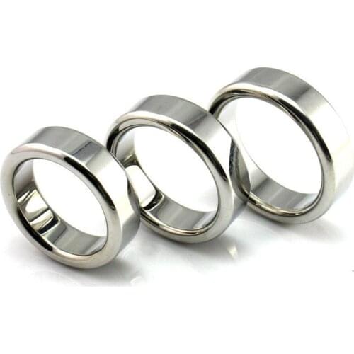 Stainless Steel Sex Ring Penis Ring Sex Toys Orgasm Sex Tools Couples Passion Fetish Toys Cock Ring