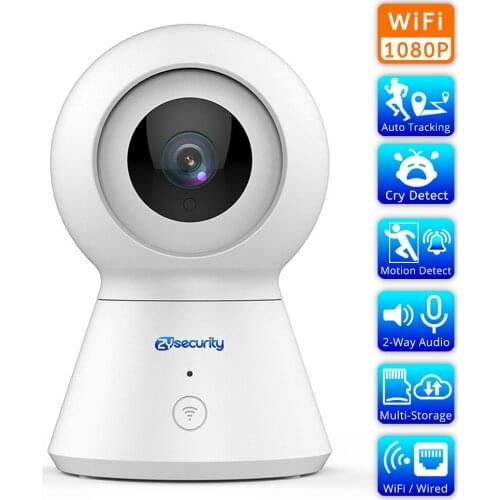 Smart Dome IP Camera 1080P Pan/Tilt/Zoom Wifi Camera Auto Tracking Wireless Home Security CCTV Surveillance Baby Monitor Yi iot