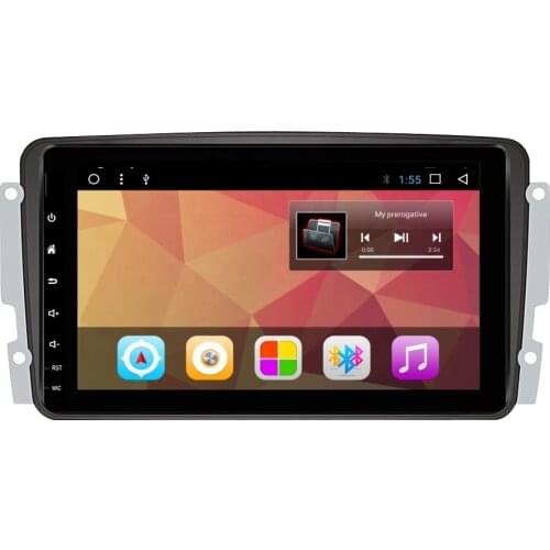 Bosstar high quality android car stereo navigation gps dvd player for Mercedes-Benz 209 C-W203 2004 2005 2006 2007