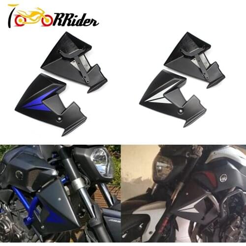ABS Injection Radiator Side Panels Protector Cover Fairing For 2014-2018 Yamaha FZ MT 07 FZ7 MT07 2015 2016 2017