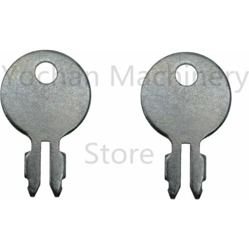 2 Pcs 180292M1 Ignition Switch Keys For John Deere Massey Ferguson 180681M93 A4700R 35 50 65 85 TO20 TO30