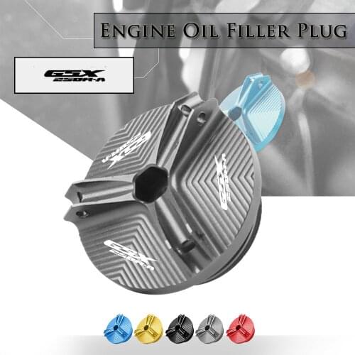 Motorcycle Accessories Engine Oil Drain Plug Sump Nut Cup Cover Filler Cap for Suzuki GSX250R DL250 GSXR 600 750 1000