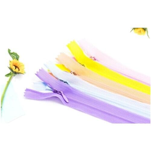 60CM Invisible zipper accessories dress pillow long invisible zipper black and white long skirt dark zipper accessories