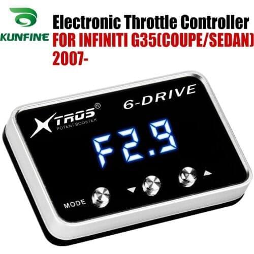 Car Electronic Throttle Controller Racing Accelerator Potent Booster For INFINITI G35(COUPE/SEDAN 07-19 Tuning Parts Accessory