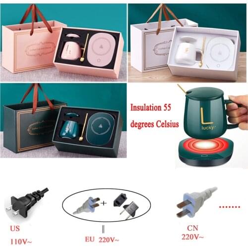 Mug Electric Heating Pad Mothers Day Gifts Makes Coffee and Tea Warm 55 Degrees Celsius & Household Items Keeping Warm Loved