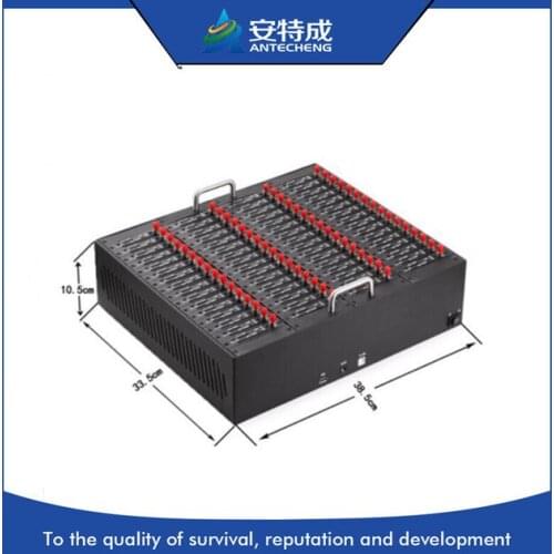 Bulk voice sending gsm 64 ports modem SL6087 with working software by ATC factory