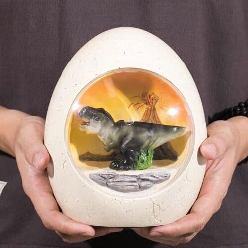 Cartoon Tyrannosaurus Egg Night Light Piggy Bank High Capacity Money Boxes Decoration Toys Birthday Gifts Glow in the dark
