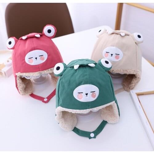 New Boys and Girls Hats, Childrens Earmuffs, Winter Warmth, Plush Cotton Caps, Outdoor Lei Feng Hats, Beanie Gift Hats
