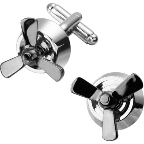 A pair of high quality round black enamel silvery cloud cufflinks man wedding jewelry shirts cufflinks new retail