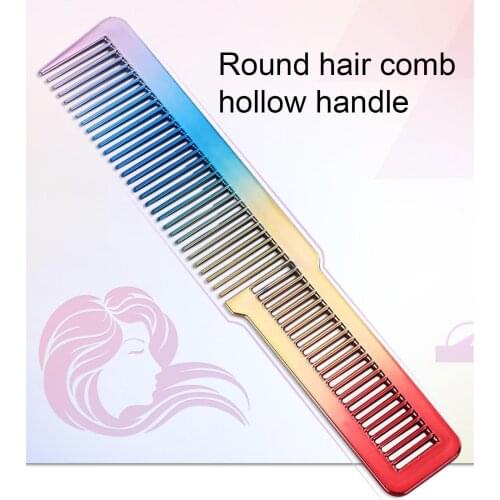 Portable Colourful Antistatic Hair Style Combs Hairdressing Salon Hairbrush