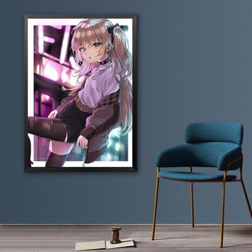 Genshin Impact Cartoon Picture Poster Anime Wall Art Japenese Animes Canvas Painting Bedroom Living Kids Room Home Decoration