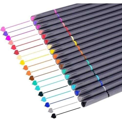 Journal Planner Pens Colored Pens Fine Point Markers Fine Tip Drawing Pens Porous Fineliner Pen for Bullet Journaling Writing