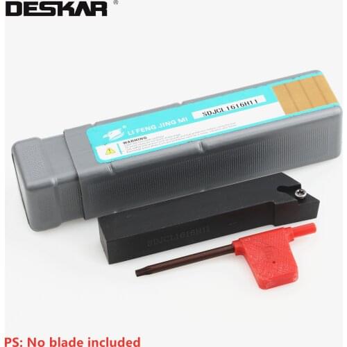 1PC DESKAR SDJCR2020K11 SDJCL2020K11 Lathe Cutting Tool Holder CNC SDJCR SDJCL Toolholder Turning Inserts Arbor For Metal