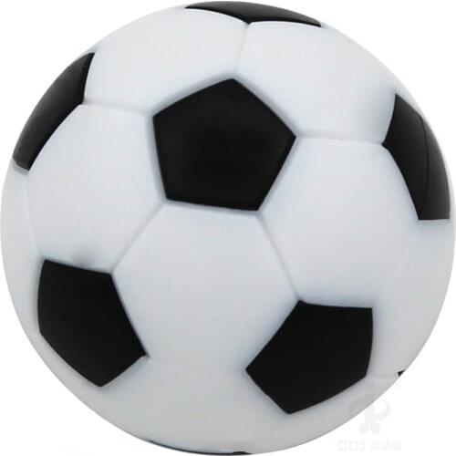 10PCS Table football table football machine plastic accessories 31 32mm resin environmental football black and white
