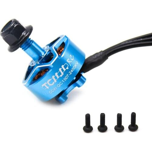 RC Parts 2PCS Fpv motor 1507 2400KV 3-6S brushless motor black blue red green multi-rotor Motor For FPV RC racing Drone