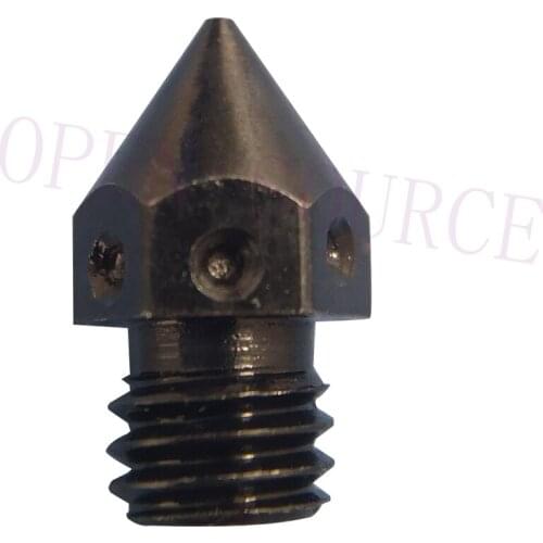 4x Sharp MK8 Hardened Tool Steel Nozzles 0.4mm M6 for 1.75mm MK Creality CR-10 CR10 Ender3 pro, ANET A8 3D Printer