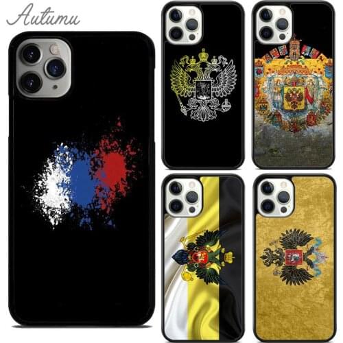 Flag of Russian Federation Phone Case for iPhone 11 12 Pro Max mini X XR XS SE 2020 5 6S 7 8 Plus Samsung Galaxy S8 S9 S10 Cover