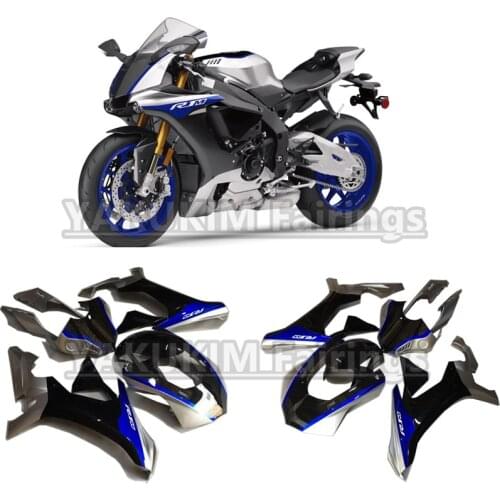 Motorcycle Fairing Kits For YZF R1 2015 2016 2017 2018 ABS Injection Mold Fairing Bodywork Cover YZFR1 15-18 Blue Silver Custom