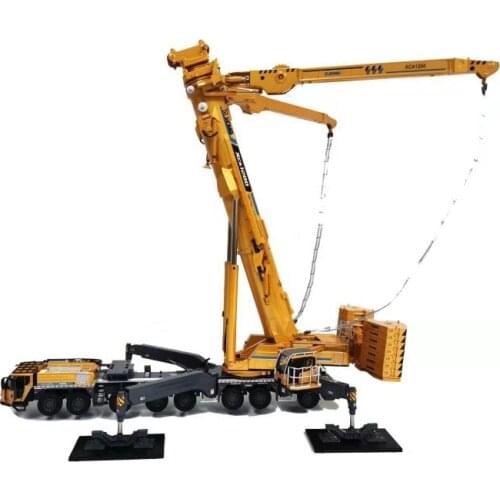 New,Collectible Model 1:50 Scale XCMG XCA1200 Mobile Heavy Crane Truck Construction Vehicles DieCast Toy Model For Decoration