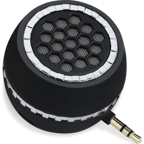 Mini portable speaker 3.5MM audio jack small speaker notebook tablet computer, external audio universal