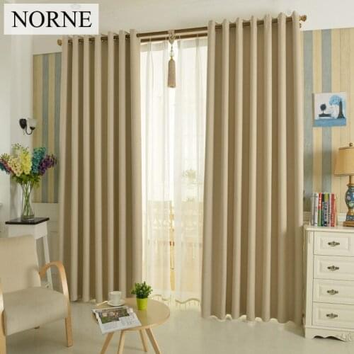 NORNE Blackout Curtains On The Windows