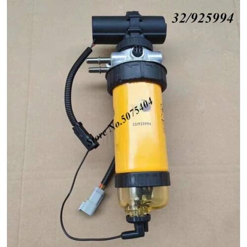Original Fuel Filter With Electric Pump 32/925994 332/D6723 Diesel Engine Fuel Water Separator P551425 FS19993 For JCB