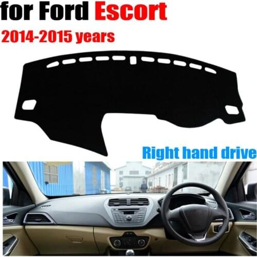 Car dashboard covers mat for Ford Escort 2014-2015 years Right hand drive dashmat pad dash cover auto dashboard accessories
