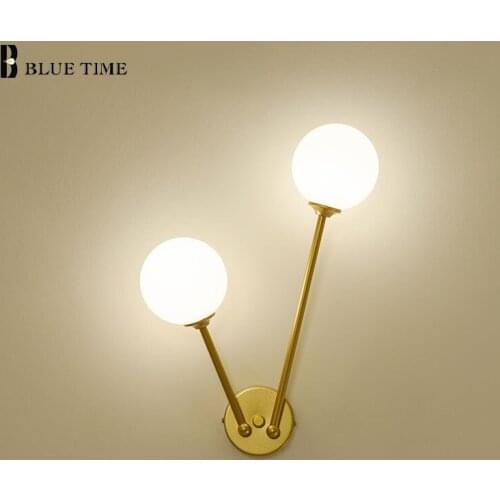 Bedside Lights LED Wall Lamp Home Indoor Lighting for Bedroom Living Room Stair Lights Decor Wall Lights Gold Black Wall Sconces