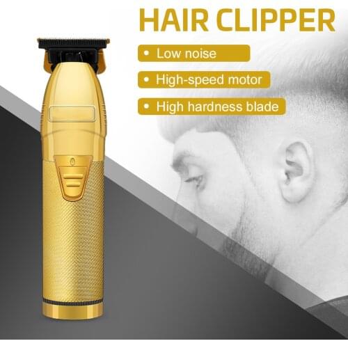 Professional Electric Hair Clipper Cordless Trimmer Shaver Mens Daily Care Barber Hair Clipper Trimmer Limit Comb Kit