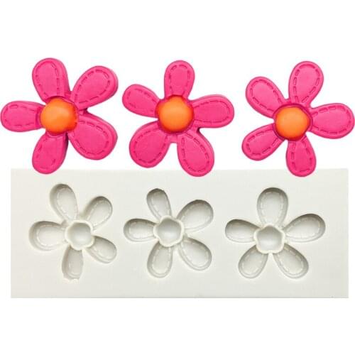 Sunflower Silicone Cake Baking Mold Sugarcraft Chocolate Cupcake Resin Tools Fondant Decorating Tools