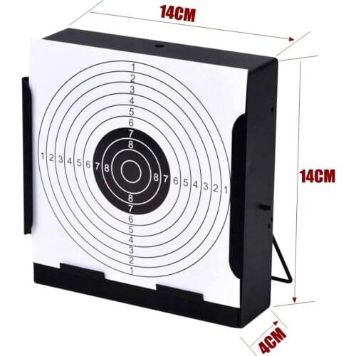 Airsoft Gun Targets For AR-15 AK M4 Shooting Training Paintabll BBs Accessories Shooting Targets With Paper Target Sheet Targets