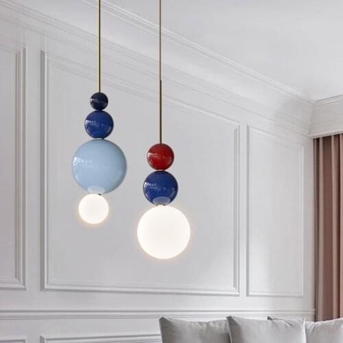 Warm Modern Minimalist Pendant Lights Led G9 Individual Resin Hanging Lamp Home Decor Living/dining Room Bedside Bedroom Study