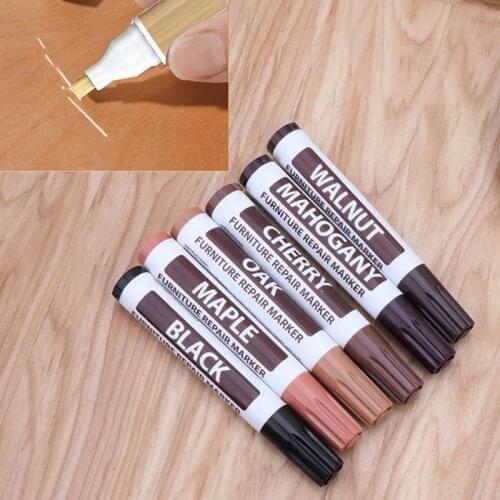 1pc new furniture color pen repair scratch scratch paint wood grain color correction repair scrape paint supplement color pen