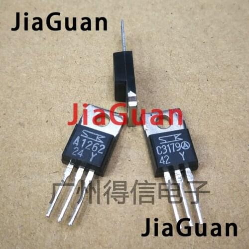 10pairs High power diode triode Sanken 2SA1262Y 2SC3179Y Audio Power Amplifier tube New HIFI amplifier SK A1262/C3179