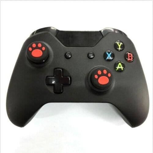 2pcs Cat Paw Rubber Silicone Game Handle Joystick Thumb Stick Grip Cap For PS3 PS4