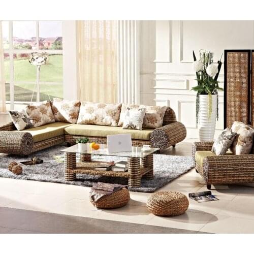 2018 new design rattan sofa living room furniture HC-0041