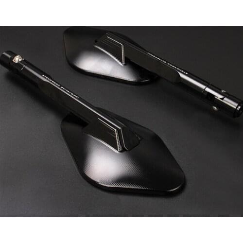 CNC Aluminum Motorcycle Rear View Mirror Universal Mirror For Benelli TRK 502X TNT 125 Leoncino 500 Honda CB650F Varadero XL1000