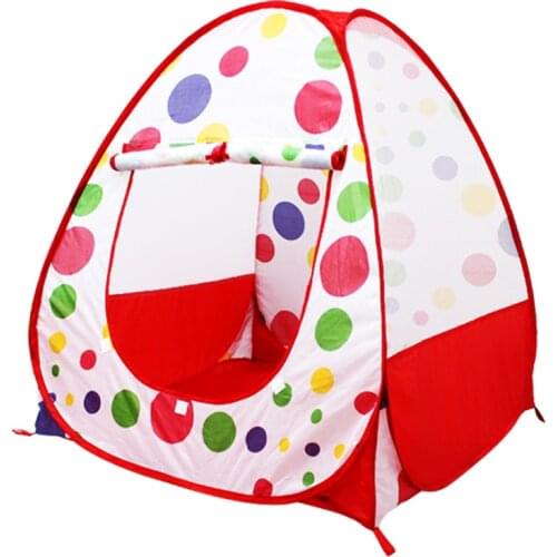Childrens Play Ball Tents Kids Room Bed Or Beach Game Tent House Indoors Outdoors Foldable Ball Storage Pool