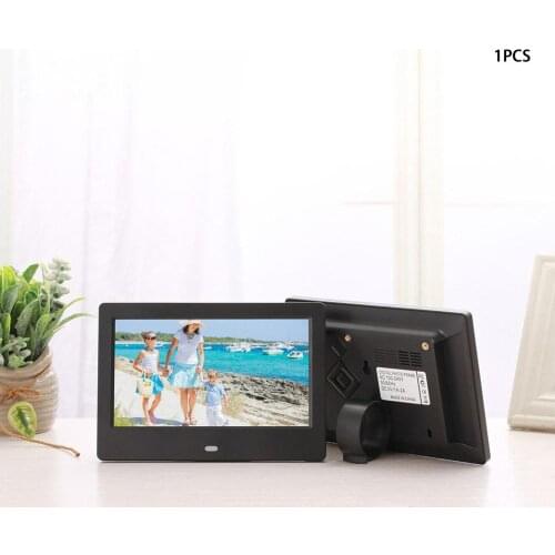 7 Inch Lcd Widescreen Hd Led Electronic Photo Album Digital Photo Frame Wall Advertising Machine Gift