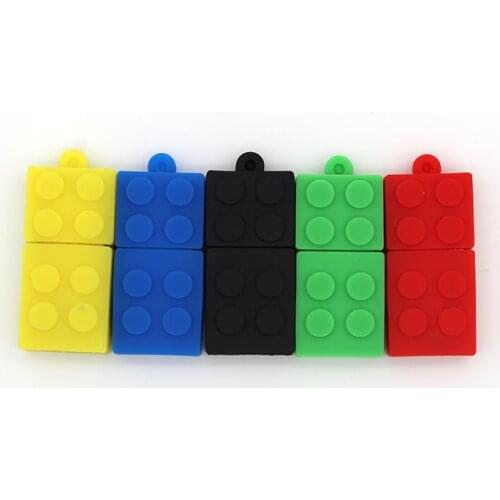 Usb2.0 stick Building Blocks Pen Drive 4GB 8GB 16GB 32GB 64GB USB Flash Drive boys Gift Usb 2.0 Flash Disk Free Shipping