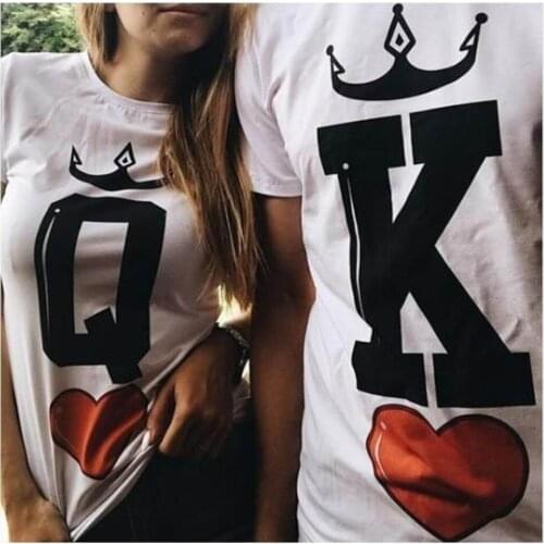 Popular Letter Printed White Tshirts For Men Women Summer Casual Full Cotton Short Sleeve Tee Tops Brand Loose Couple Top O Neck