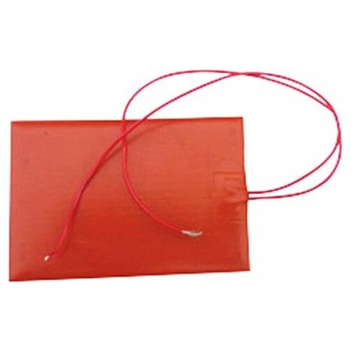 Customize silicone rubber flexible heater 140*180mm 110v 150W for Oil drum heating