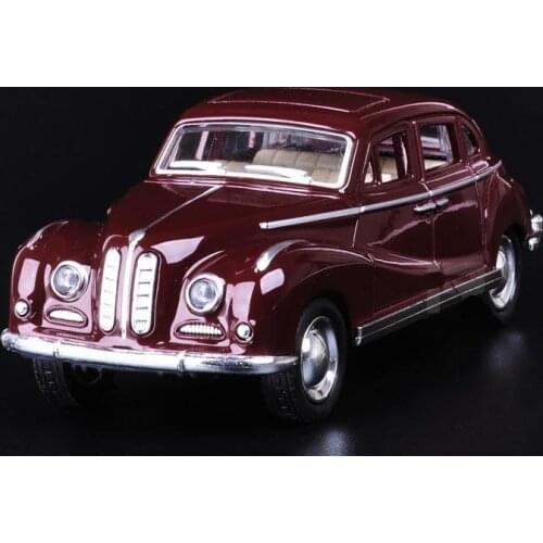 High imitation baroque angel classic car, 1: 32 alloy pull back car model, 2 open the door, sound and light toys, free shipping