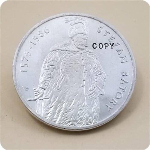 Kings and princes Polish: Stefan Batory (1576 - 1586) COPY COIN