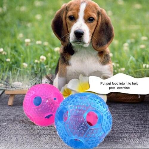 Mini Cat Dog Chew Teether Food Leakage Dispense Ball Interactive Toy Pet Supply Dog Supplies