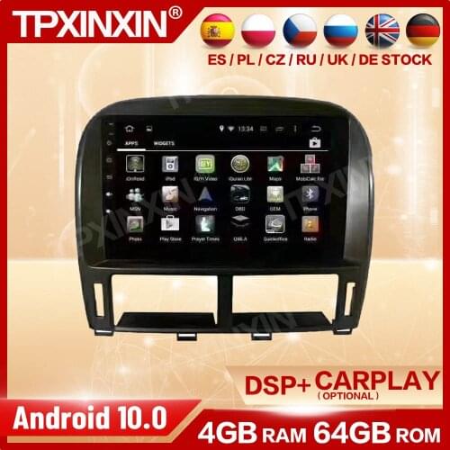 Multimedia Android 10 Player Auto Car Radio Stereo For Lexus LS430 2000 2001 2002 2003 2004 2005 2006 Video Receiver Head Unit