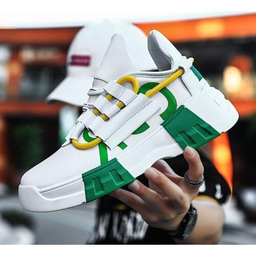 Shoes Mens Korean Version Of The Trend Of All-Match Old Shoes Thick-Soled Increased Large Size Hip-hop Small White Tide Shoes